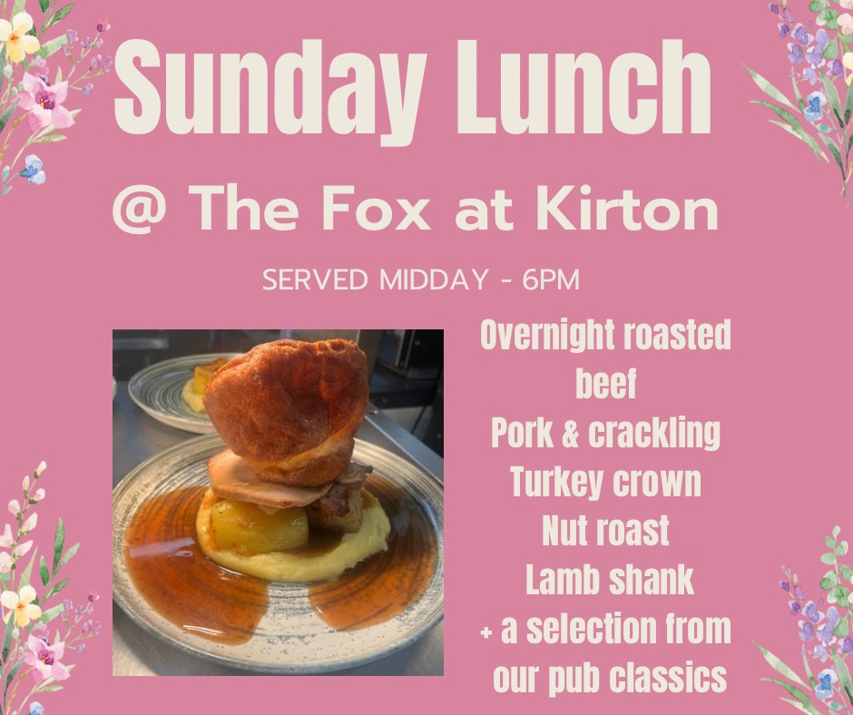 Sunday Lunch at the Fox